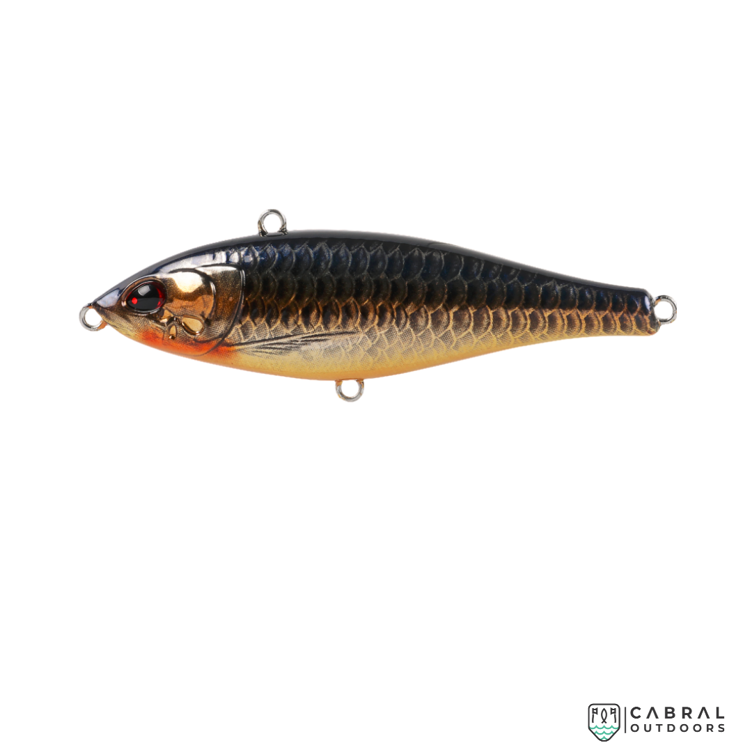 Bone Dash 90S Sinking Pencil/Vibe Hard Bait (with hooks) | Size: 90mm | 33g Pencil Baits Bone Cabral Outdoors
