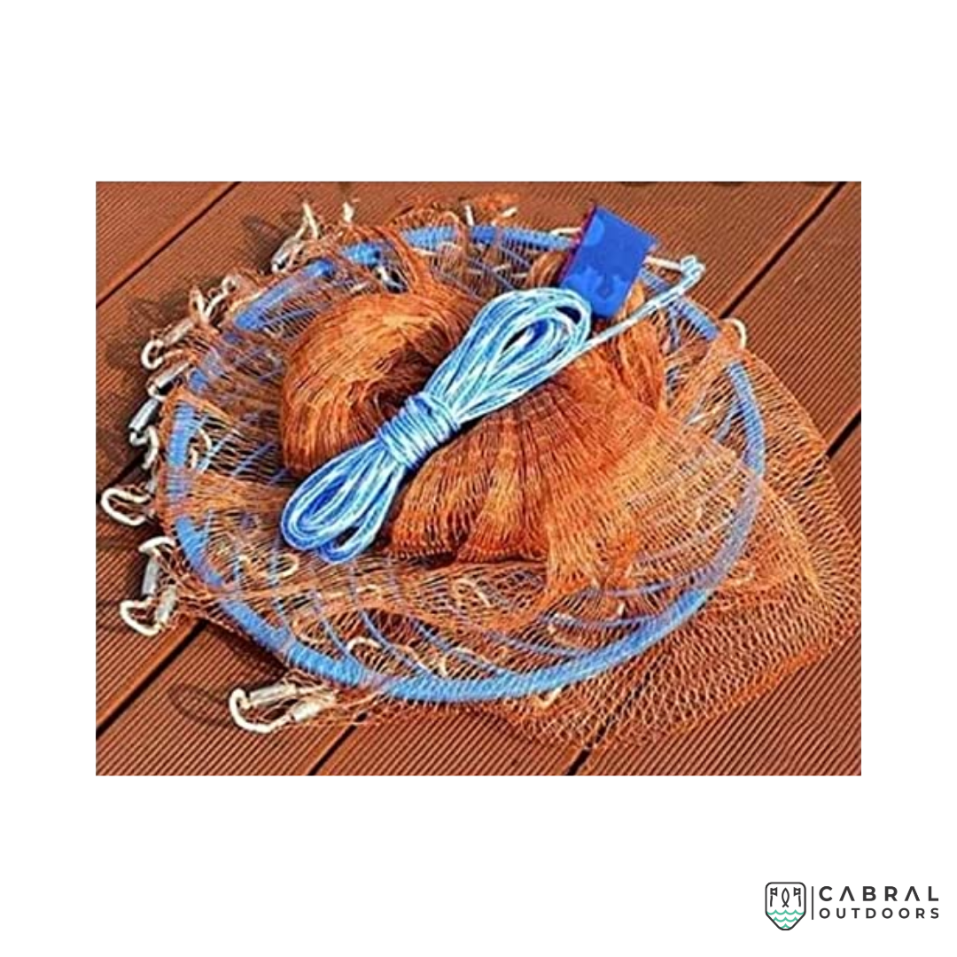 Ring Cast Net | Size: 8ft-12ft Nets/Trap Cabral Outdoors Cabral Outdoors