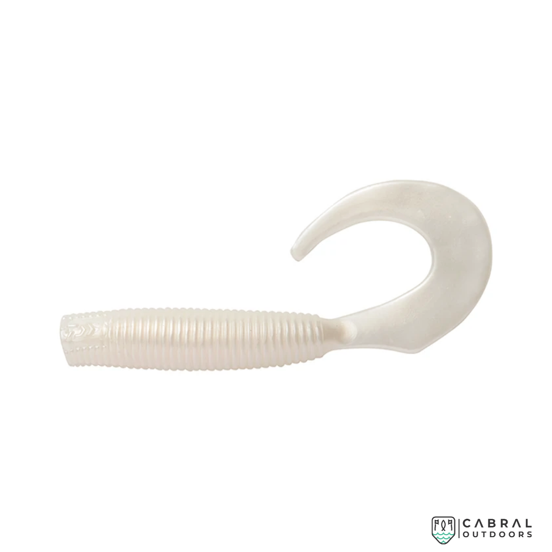 Daiwa Elastomax Bait Junkie Grubz | Size: 4inch | 5pcs/pk Curly Tail Daiwa Cabral Outdoors