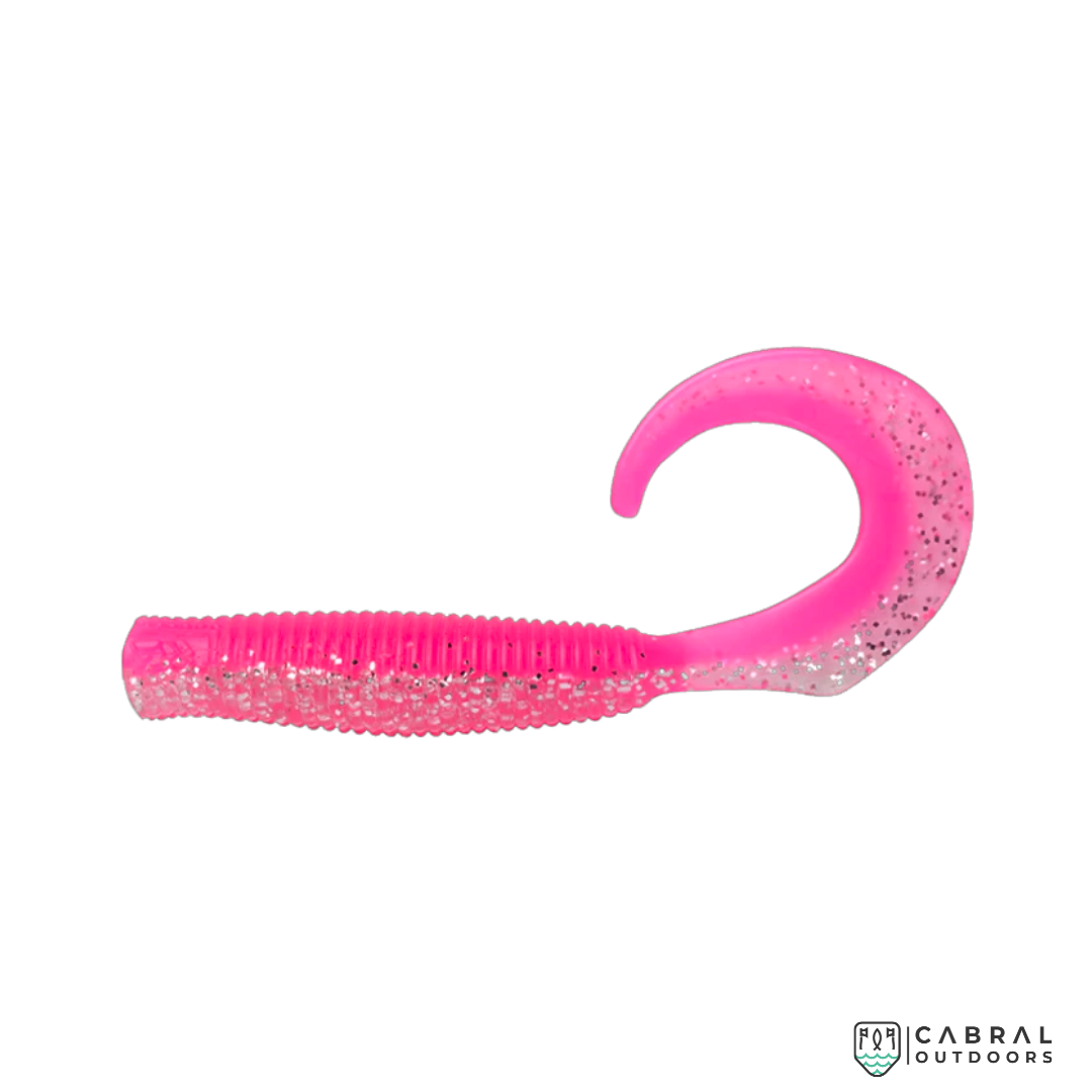 Daiwa Elastomax Bait Junkie Grubz | Size: 4inch | 5pcs/pk Curly Tail Daiwa Cabral Outdoors