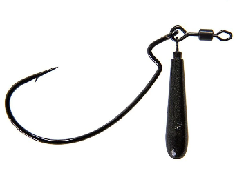 Lure Factory Jika Rig, Size 2/0, 3/0 | 2 per pack Worm hook Lures Factory Cabral Outdoors