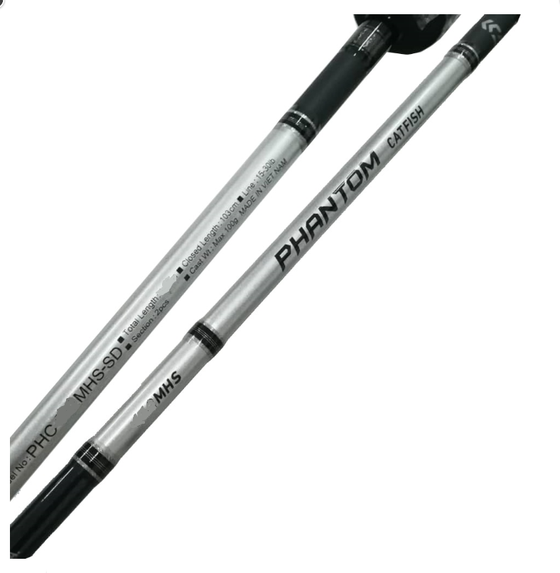 Daiwa Phantom Catfish 7ft-10ft Spinning Rod Spinning Rods Daiwa Cabral Outdoors Daiwa Phantom Catfish Spinning Rod - Unleash Elite Fishing Power!