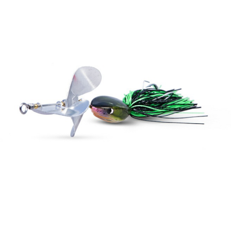 Lure Factory MEGAFROX Sharky Bait Spinner 25g | 15cm | size 2/0 | 1pcs/pkt Buzz Baits Lures Factory Cabral Outdoors