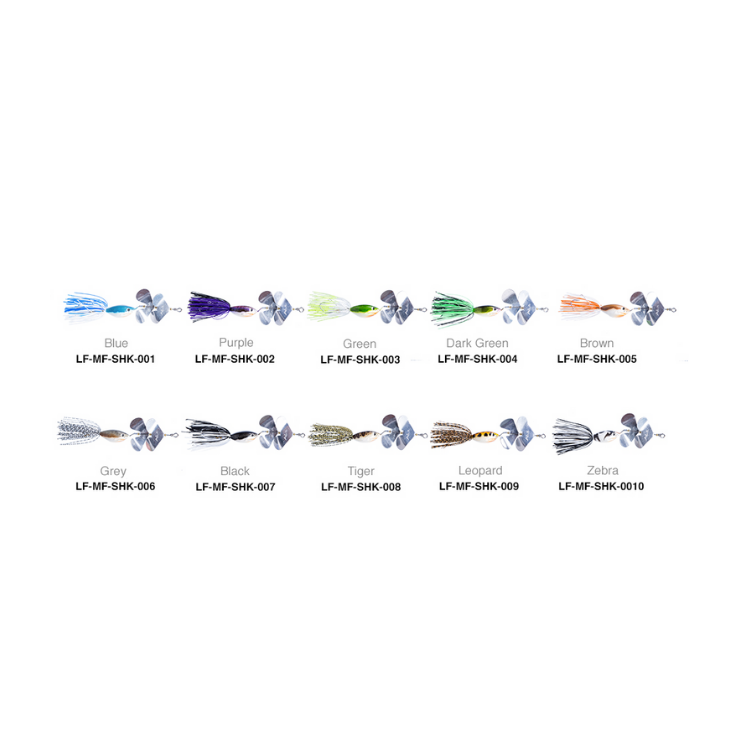 Lure Factory MEGAFROX Sharky Bait Spinner 25g | 15cm | size 2/0 | 1pcs/pkt Buzz Baits Lures Factory Cabral Outdoors
