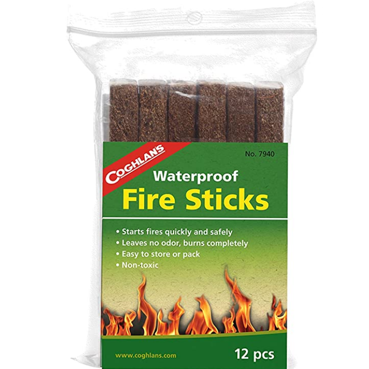 Coghlan's Waterproof Fire Sticks 12 pieces Fire stick Coglans Cabral Outdoors