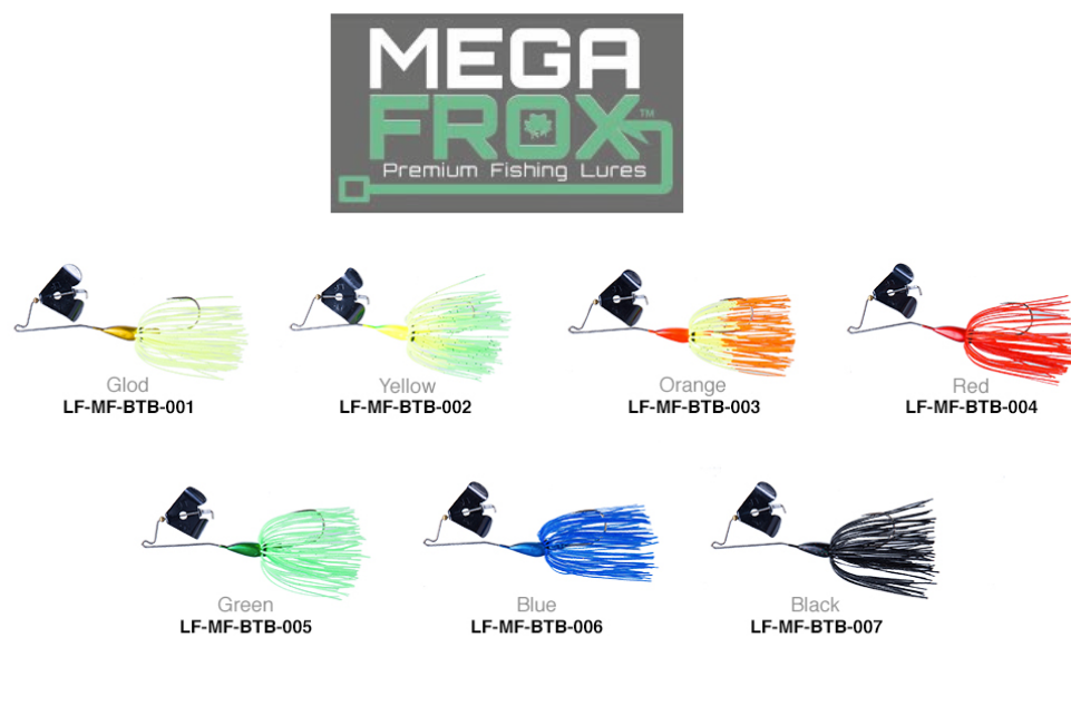 Lure Factory MEGAFROX Battle Buzz Spinner 14g | 10 cm | size 3/0 | 1pcs/pkt Buzz Baits Lures Factory Cabral Outdoors