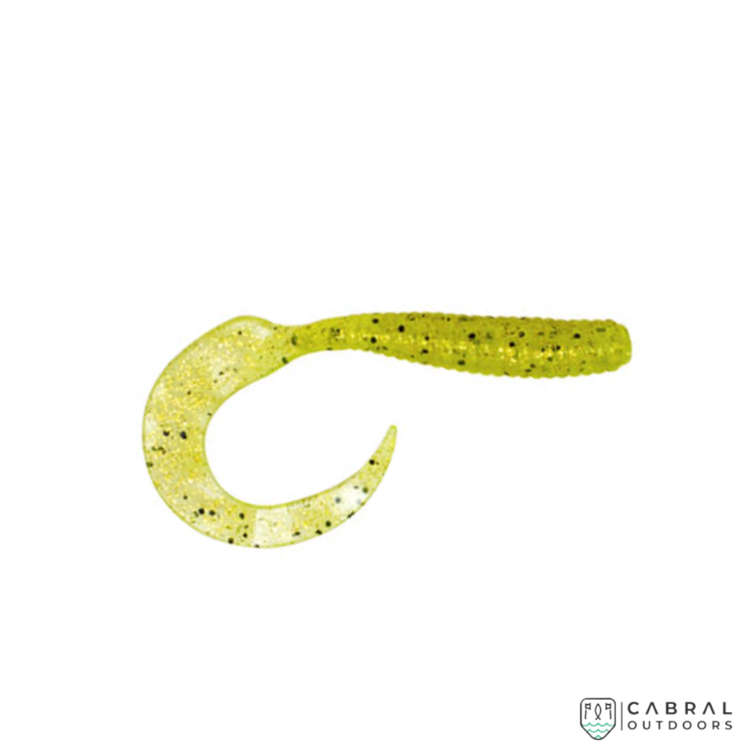 Zman GrubZ 2.5 inch | 1.91g | 8pcs/pkt Curly Tail Zman Cabral Outdoors