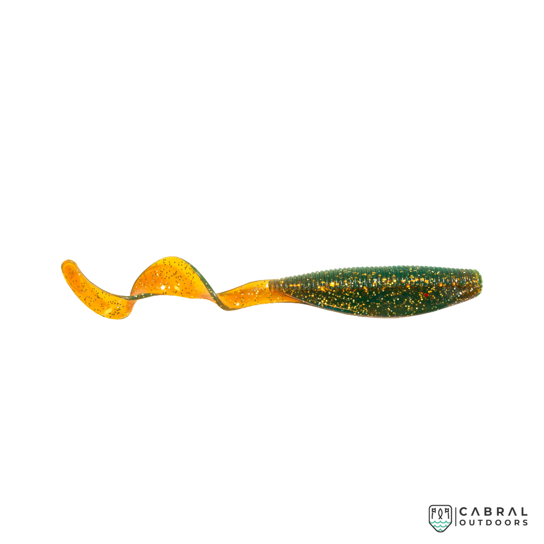 Zman StreakZ Curly Tail 4inch | 5pcs/pkt Curly Tail Zman Cabral Outdoors