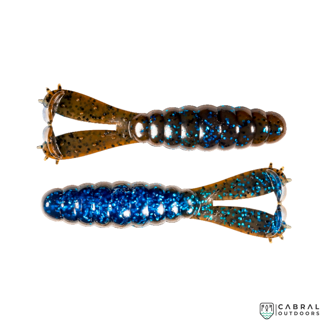 Zman Baby Goat 10x Tough Elaztech | Size: 3" | 6pcs/pk Craws Zman Cabral Outdoors
