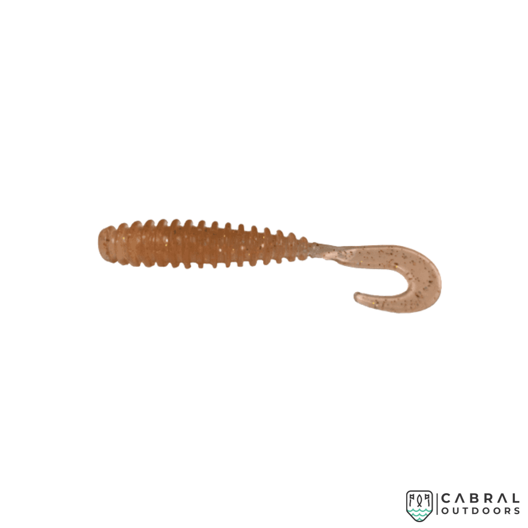 MajorCraft Paraworm Curly Tail Soft Lure Grub Model | 3.2" | 6Pcs/ pack MajorCraft Cabral Outdoors