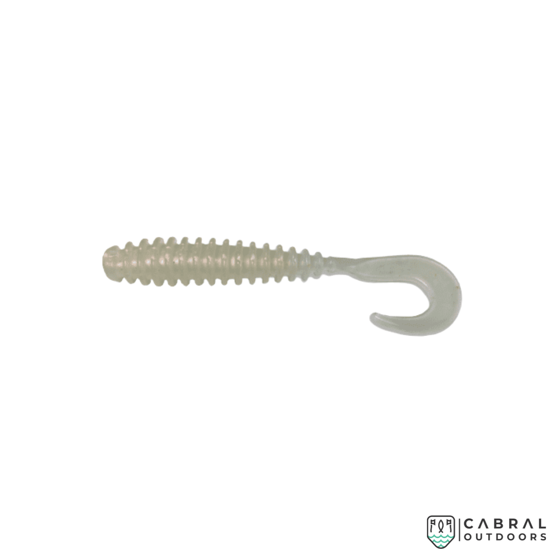 MajorCraft Paraworm Curly Tail Soft Lure Grub Model | 3.2" | 6Pcs/ pack MajorCraft Cabral Outdoors