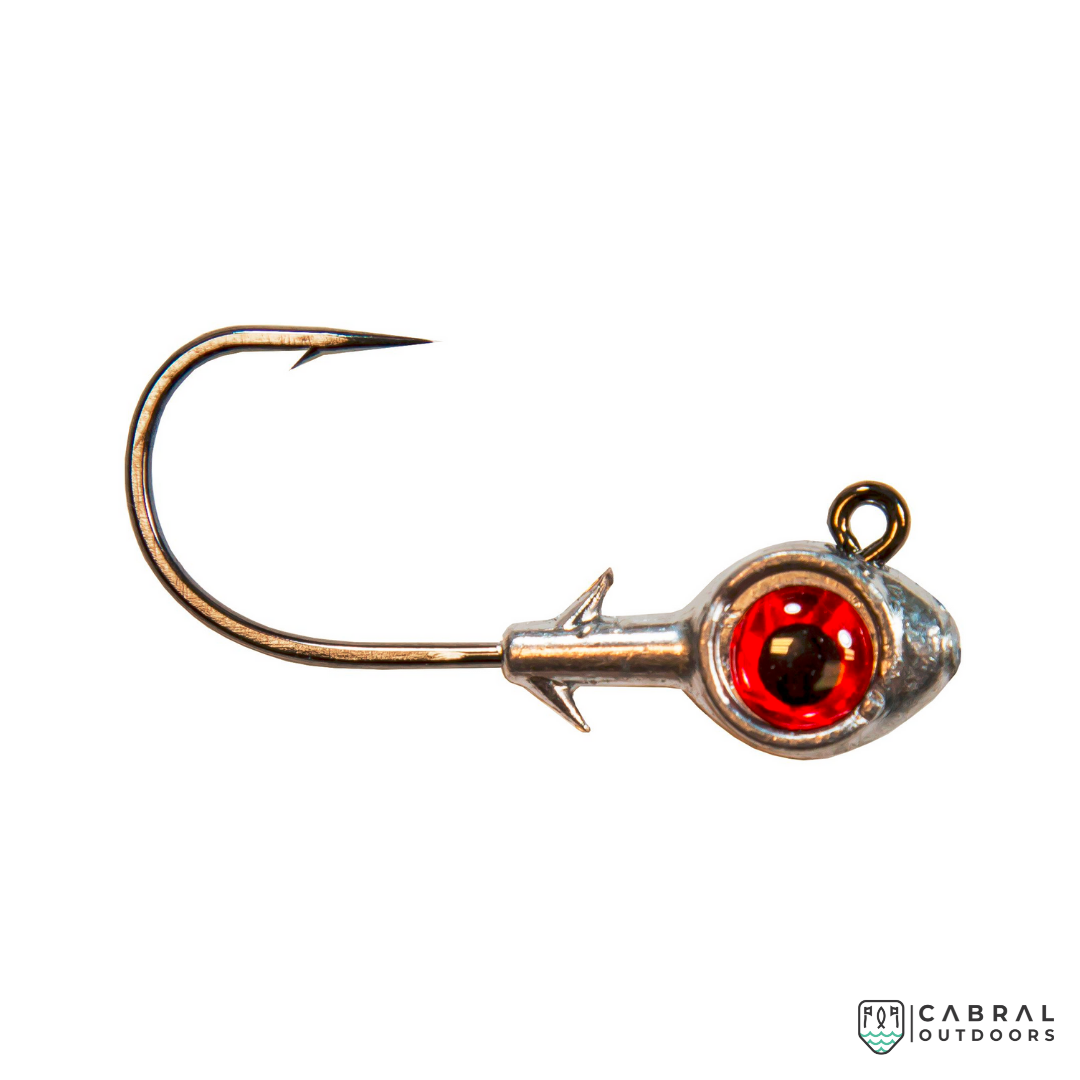 Zman Trout Eye™ Jigheads 1/4 OZ 3pcs/pack Jig Head Zman Cabral Outdoors