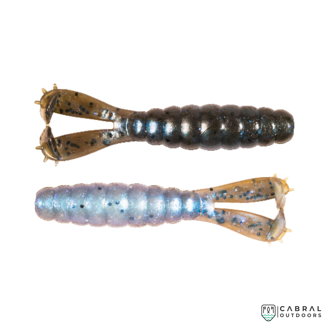 Zman Goat 10x Tough Elaztech | Size: 3.75" | 4pcs/pk Craws Zman Cabral Outdoors