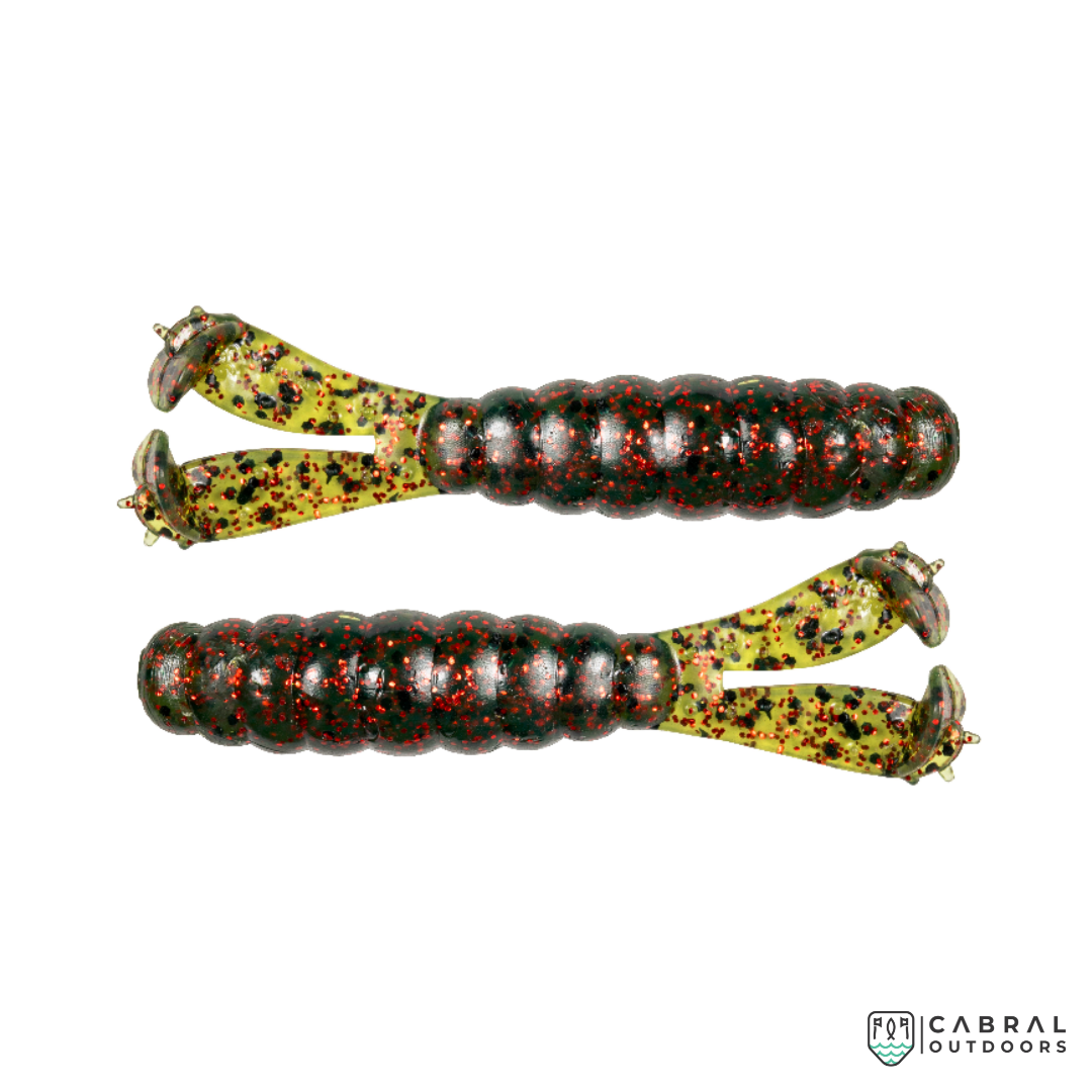 Zman Goat 10x Tough Elaztech | Size: 3.75" | 4pcs/pk Craws Zman Cabral Outdoors