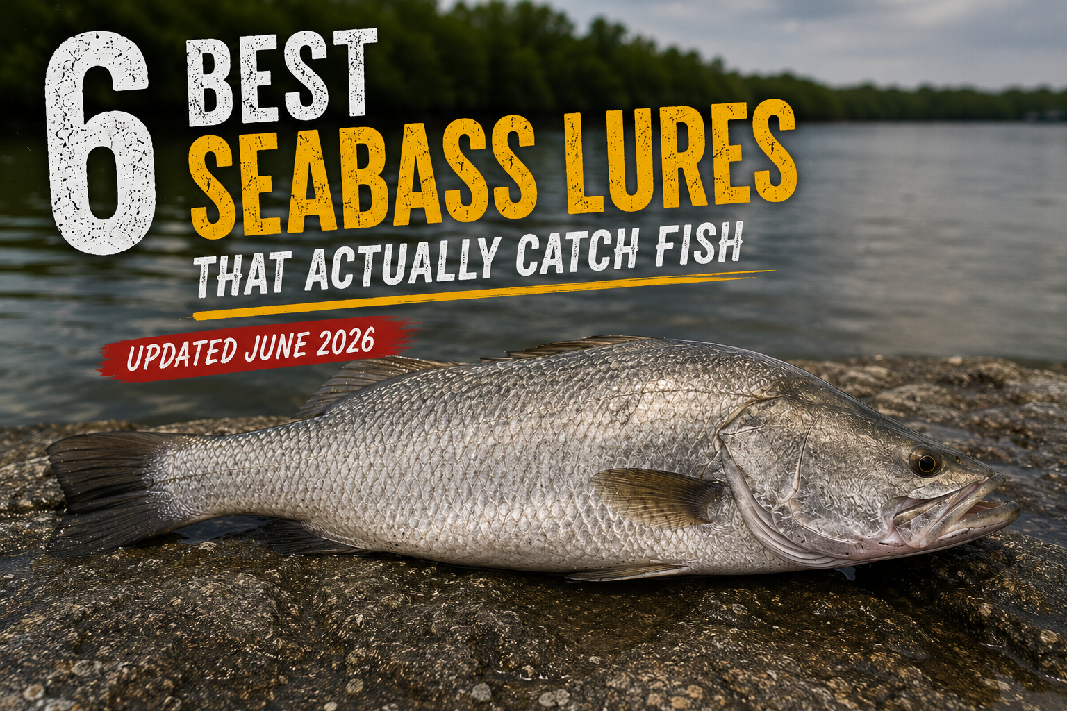 6 best seabass lures