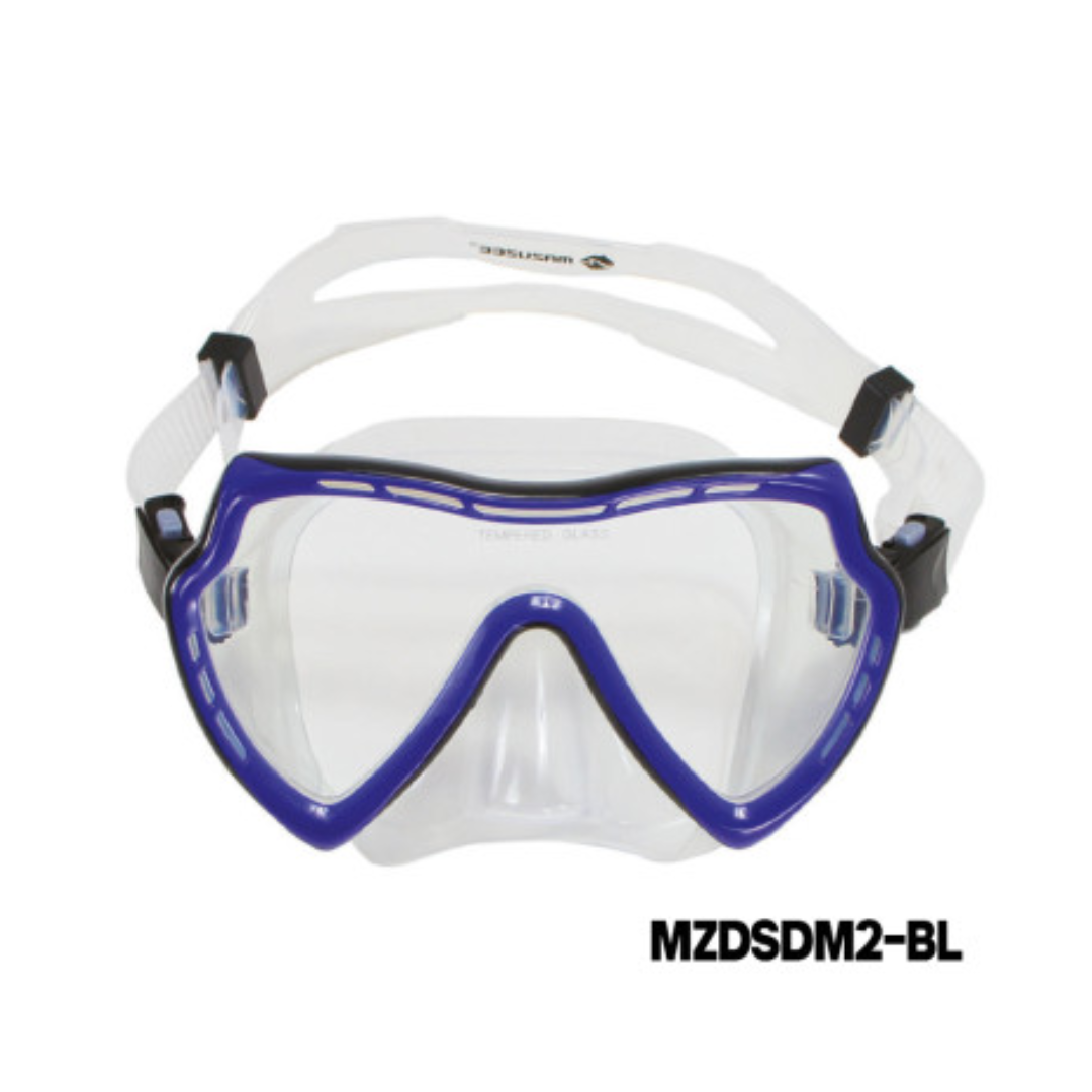 MAZUZEE - Silicone Dive Mask | MZDSDM2-BL