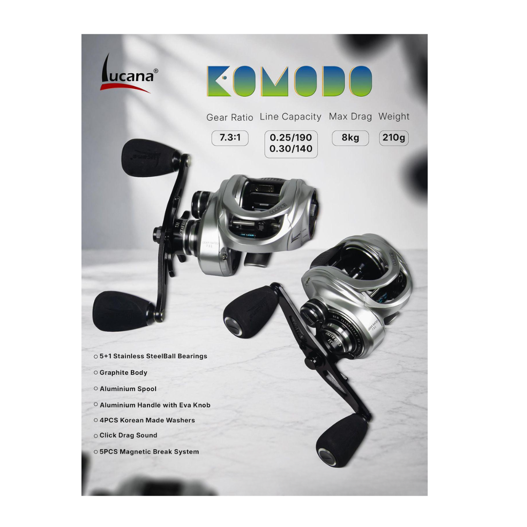 Lucana Komodo K150 Baitcasting Reel