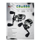 Lucana Komodo K150 Baitcasting Reel