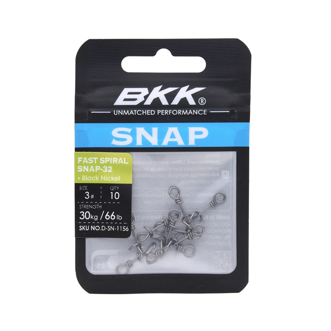 BKK Fast Spiral Snap -32 | Size: #1-#5