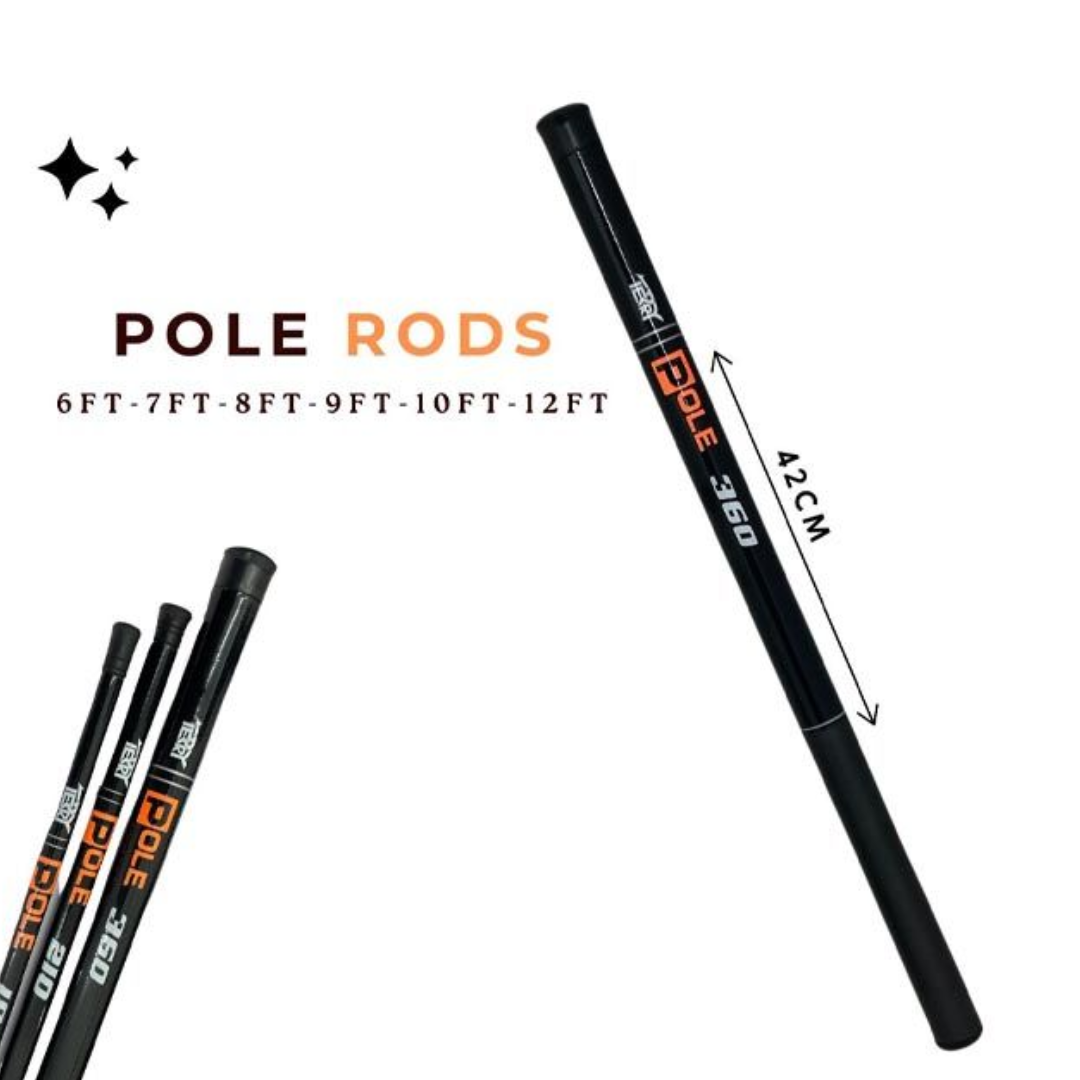 Terry Pole Rod | 6ft-12ft  Pole Rod  Terry  Cabral Outdoors  