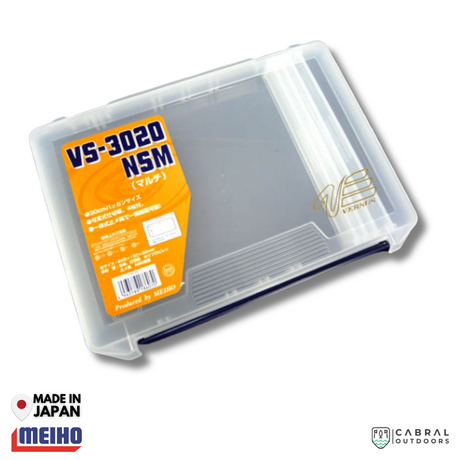 Meiho VS-3020NSM | 5 Compartments Tackle Box  Tackle Box  Meiho  Cabral Outdoors  