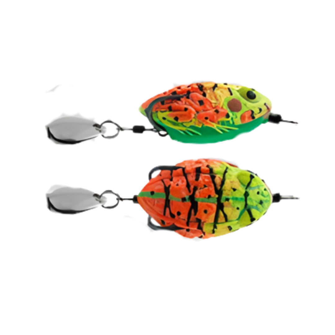 Lures Factory Hobbit Frog | Size: 3.8cm | 6.7g  Rubber Frog  Lures Factory  Cabral Outdoors  