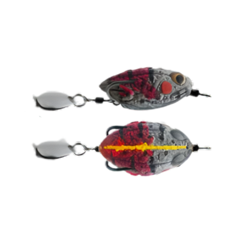 Lures Factory Hobbit Frog | Size: 3.8cm | 6.7g  Rubber Frog  Lures Factory  Cabral Outdoors  