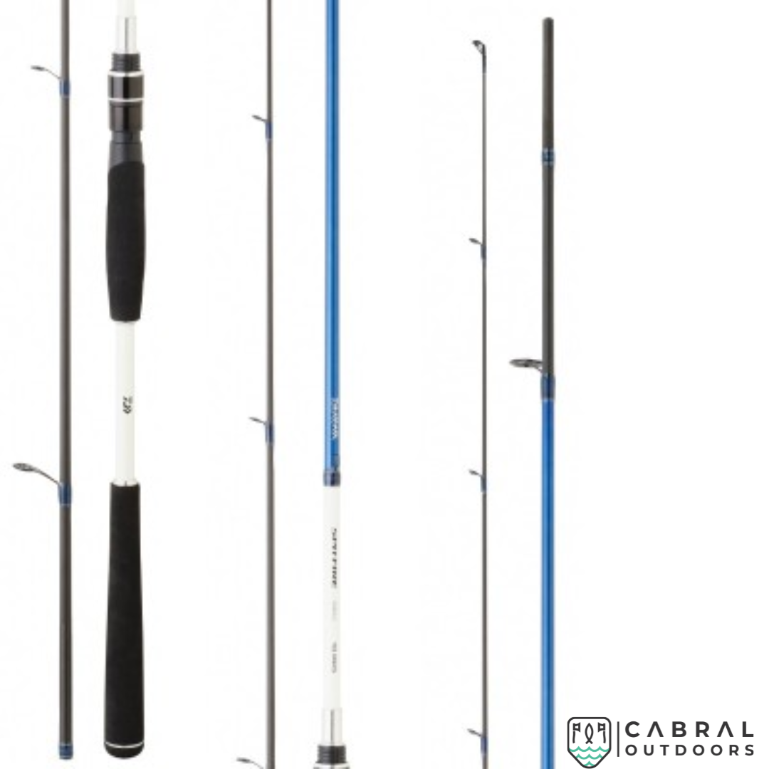 Daiwa Spitfire Seabass 10ft Jigging Rod  Spinning Rods  Daiwa  Cabral Outdoors  Daiwa Jupiter Safari Spinning Rod | Heavy Action for Fresh & Saltwater