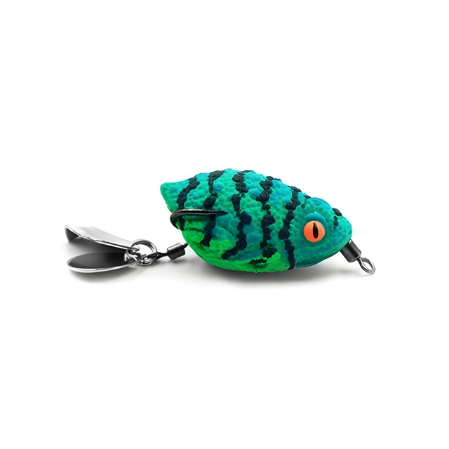 Lures Factory Gecko Frog | Handmade Rubber Frog | Snakehead & Murrel Topwater | 4cm 6.5g  Rubber Frog  Lures Factory  Cabral Outdoors  Lures Factory Gecko Frog 4cm | Snakehead