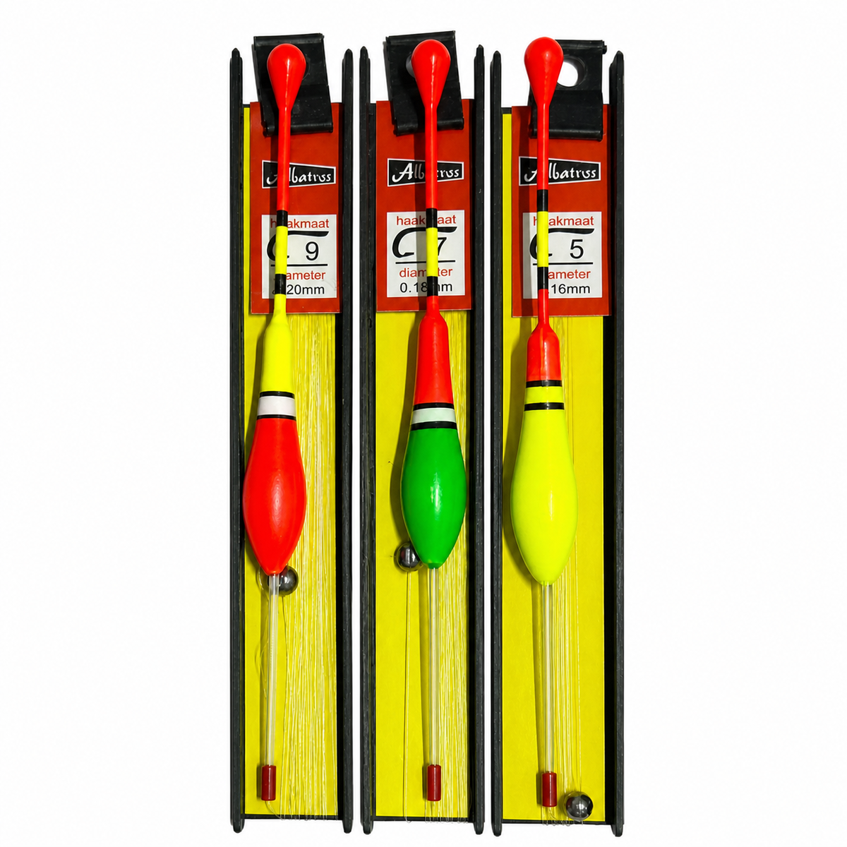 Albatros  JS Float Mix Pre Rigged Float| 3pcs/pkt