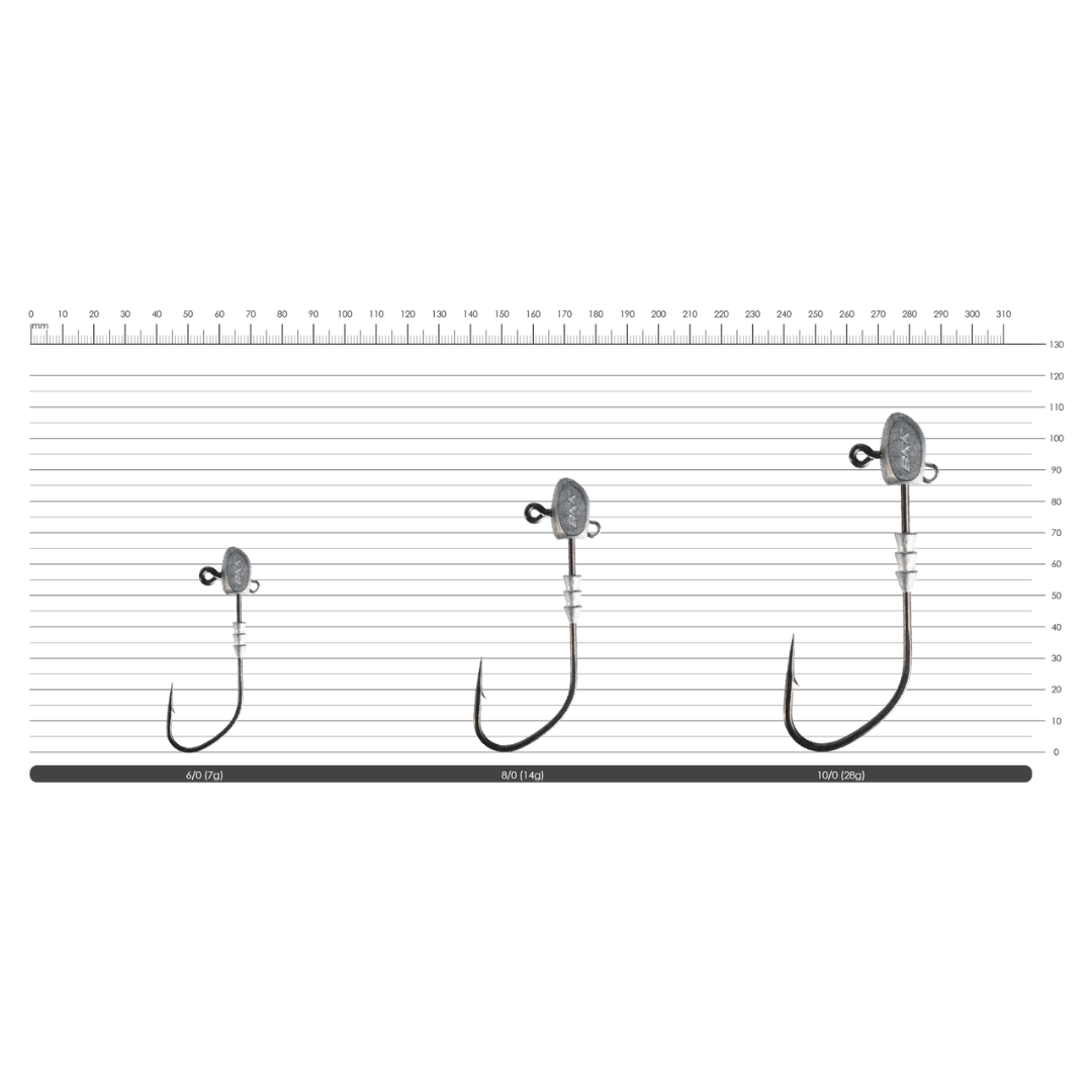 BKK Hyperlatch Inshore Barra Special Jighead | Size:6/0-10/0