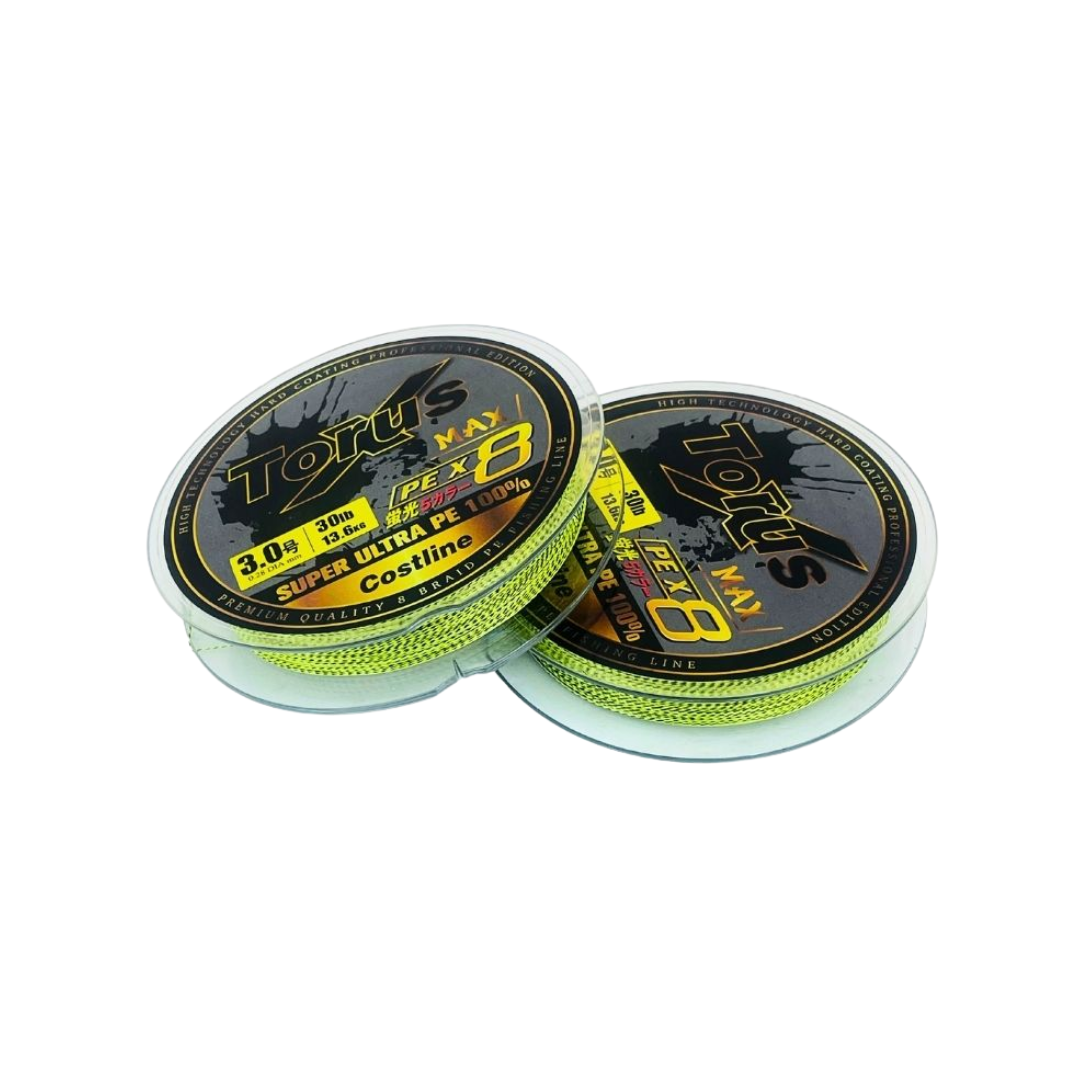 Costline Torus PE X8 Braided Line|150m|2 pcs per pack