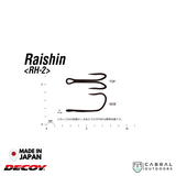 Decoy Raishin RH-2 Double Hook | Size:-L | 3pcs/pkt