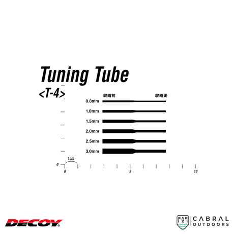 Decoy T-4 Turning Tube | 0.8mm-3mm  Accessories  Decoy  Cabral Outdoors  