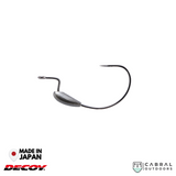 Decoy Worm-126 Weighted Magnum Hook | #6/0-#10/0  Worm hook  Decoy  Cabral Outdoors  