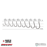 Decoy KR-30 Ringed Multi Hook | #9-#3/0  Worm hook  Decoy  Cabral Outdoors  