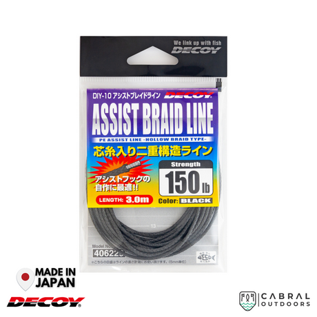Decoy DIY-10  Braid Line | 50lb-250lb  Assist Line  Decoy  Cabral Outdoors  