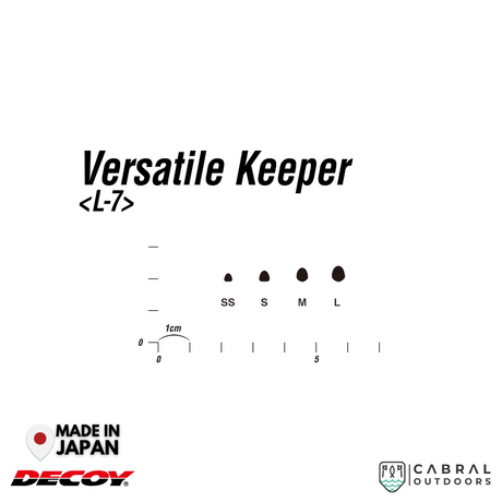Decoy L-7 Versatile Keeper | SS-L  Stopper  Decoy  Cabral Outdoors  