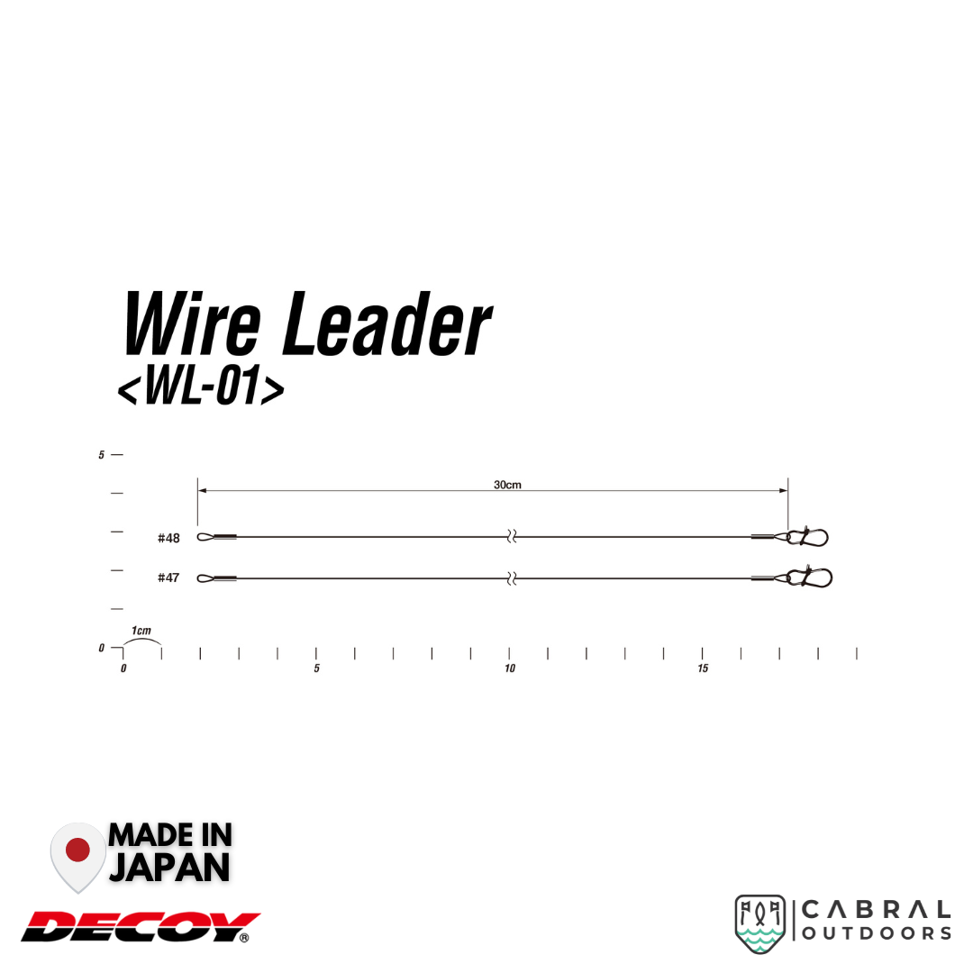 Decoy WL-1 Wire Leader | #48-#47  Wire Leader  Decoy  Cabral Outdoors  
