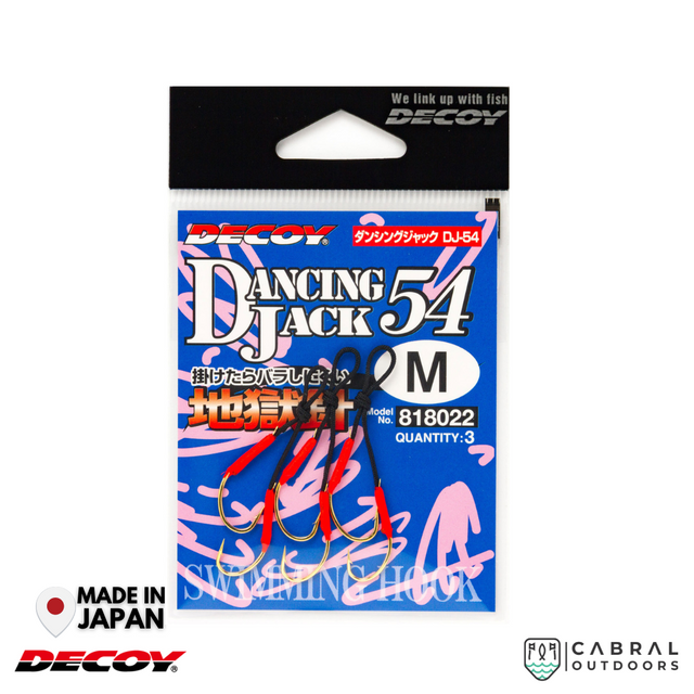 Decoy DJ-54 Dancing Jack Hook | SS-3L  Assist Hooks  Decoy  Cabral Outdoors  