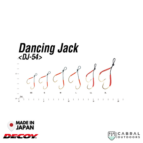 Decoy DJ-54 Dancing Jack Hook | SS-3L  Assist Hooks  Decoy  Cabral Outdoors  