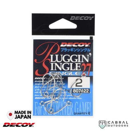 Decoy Single 27 Pluggin Single  | #8-#5/0  Hooks  Decoy  Cabral Outdoors  