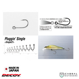Decoy Single 27 Pluggin Single  | #8-#5/0  Hooks  Decoy  Cabral Outdoors  