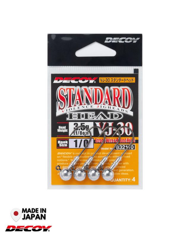 Decoy VJ-30 Standard Head Jighead  | #1/0-#3/0  Jig Head  Decoy  Cabral Outdoors  