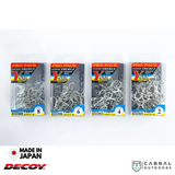 Decoy Y-S81P Pro Pack Treble Hook | #6-#1/0 | Bulk Qty