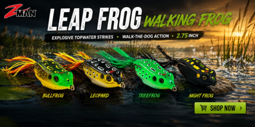Z-Man Leap Frog walking frog lure