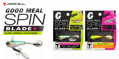 Jackall Good Meal Spin Blade+ 5g-7g|52mm-58mm