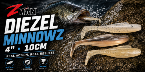 Zman Diezel Minnowz™ 10X Tough ElaZtech® 4inch / 10cm | Pack of 5pcs