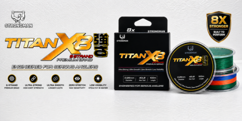 Strongman TITAN X8 Premium Braided Line