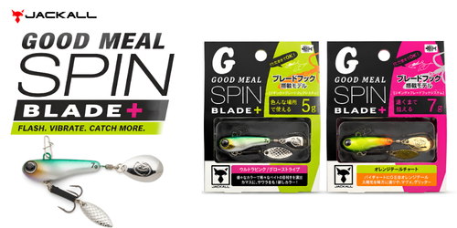 Jackall Good Meal Spin Blade+ 5g-7g|52mm-58mm